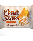 Creme Savers Strawberries and Oranges Creme Savers Hard Candy | 12 OZ Total - 4 bags