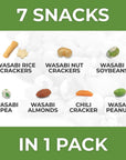 Oregon Farm Fresh Snacks Wasabi Pea Mix and Crackers  Locally Sourced and Freshly Made Wasabi Snacks Including Wasabi Peanuts Peas and Crackers  Enjoy Healthier Snacking 14 oz