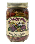 Jake  Amos Four Bean Salad Pack of 2 16 Oz Jar