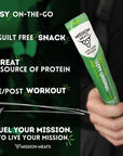 Mission Meats Grass Fed Beef Sticks  Sugar Free Beef Sticks Gluten Free Whole 30 Paleo Keto Meat Sticks Sugar Free Jerky Beef Sticks Individually Wrapped 1oz Original Pack of 12