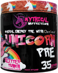 Mythical Nutrition Unicorn PRE Workout by Insane Labz, Pre Workout Powder 35 Srvgs