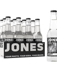 Jones Soda Co Cream Soda Flavor  100 Cane Sugar Soda  Craft Soda Pop  Soda Soft Drinks  12 Oz Glass Bottle Soda  Pack of 12