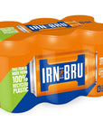 IRNBRU From AG Barr The Original and Best Sparkling Flavored Soft Drink  A Scottish Favorite  330 ML Pack of 6