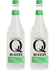 Q Mixers Ginger Ale Soda Premium Cocktail Mixer Made with Real Ingredients 750ml Bottles  2 PACK