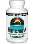 Source Naturals Huperzine A, for Learning & Memory - 200 mcg - 120 Tablets