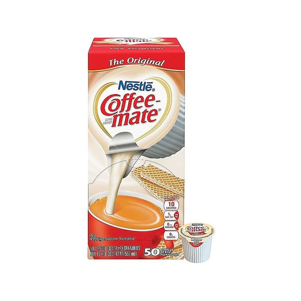 Coffeemate 35110BX Original Creamer 0375oz 50Box