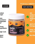 Perfect Keto Nut Butter Snack: Support Weight Management on Ketogenic Diet. Ketosis Superfood Raw Nuts|Cashew Macadamia Coconut Vanilla Sea Salt