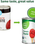 Amazon Fresh Tomato Paste 6 oz Previously Happy Belly Packaging May Vary