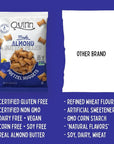 Quinn Gluten Free Maple Almond Butter Filled Pretzel Nuggets  Made with Real Ingredients Whole Grain Sorghum Sea Salt Vegan Dairy Free NonGMO  5 Oz Pack of 4