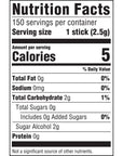 EXTRA Polar Ice Sugarfree Gum, 15 Sticks (Pack of 10)