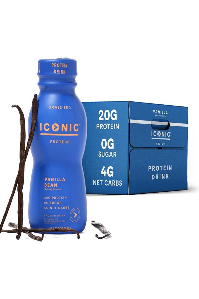 Iconic Protein Drinks - Vanilla Bean (12 Pack)