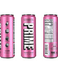 Prime Hydration Drink Energy Cans 6 Flavor Variety Sampler Pack  200mg Caffeine Zero Sugar 300mg Electrolytes Vegan  12 Fl Oz Cans