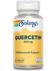 SOLARAY Quercetin 500 mg, Supports Sinus, Respiratory, Immune Function & Normal, Healthy Uric Acid Levels, 90 VegCaps