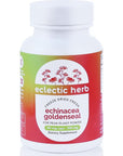 Eclectic Institute Raw Fresh Freeze-Dried Non-GMO Echinacea 90 CT (350 mg)