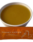 Savory Choice Reduced Sodium Gluten-Free Chicken Broth Concentrate, Stock Concentrate Packets of 40