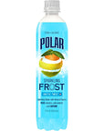 Polar Frost Arctic Twist Sparkling Water 17 oz Plastic Bottles  Pack of 24