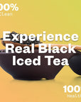 Purisure Unsweetened Iced Tea Powder Instant Black Tea Powder Real Black Tea Leaves Powdered Iced Tea Unsweetened with ZeroCalories Sugarless Instant Tea Powder 4 oz 192 Serving Pack