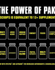 Universal Nutrition Animal Pak Powder, Orange, 22 Servings (388 Grams) by Universal Nutrition