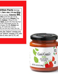 Red Datterino tomato sauce with basil 1023 OZ Pasta sauce prepared with 100 Italian tomato and basil ready to use Ideal to season pasta dishes Non Preservative Non GMO Product of Italy Così Comè