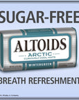 ALTOIDS Artic Mints, Wintergreen Singles Size 1.2 Ounce 8-Count Box