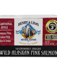 HENRY  LISAS Wild Alaskan Pink Salmon 75 OZ