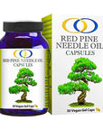 Optimally Organic Red Pine Needle Oil Caps - Health Supplement for Extreme Immune System Support - Vital Cell & DNA Support - 