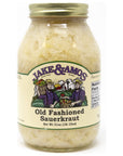 Jake  Amos Old Fashioned Sauerkraut 31 Oz 2 Jars