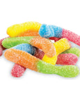 TrolliMini sour brite Crawlers Gummy Candy 5lbs Bag Colorfull Mix Gummy Worms in tundras Sealed bag