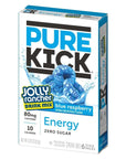 Pure Kick Singles To Go - Jolly Rancher Energy Drink Mix - 3 Boxes Green Apple (36 Single Servings)