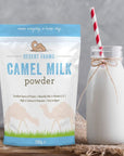 Desert Farms Organic Whole Camel Milk Powder Certified PALEO and KETO Allergen Free NonGMO Easy to Mix Powder Milk  Excellent Replacement For Goat and Soy Milk  Packaged In The USA 200 Grams