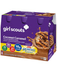 Carnation Breakfast Essentials Girl Scout Cookie Flavored Nutritional Drink Coconut Caramel ReadytoDrink Bottles 68 FL OZ BottlesPack Pack of 2