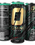 OMNI Energy Drink Corsa 12 Oz Pack of 12  Contains 200mg Natural Caffeine B Vitamins CoQ10 Ginger Root Extract  SugarFree Low Calorie Energy Drink for AllDay Vitality