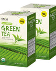 Fusion Select 200 Counts Organic Green Tea  Fresh Herbal Drink with Mild  Bright Flavor  Easy to Brew  Relaxing Tea Beverages with Antioxidant Support  Individually Wrapped Tea Bags