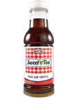 Iced Tea Sweet Real Brewed Pure Cane Sugar Caffeinated All Natural No Artificial Flavors or Colors 16 Oz 12 Pack by Southern Sweet Tea Company