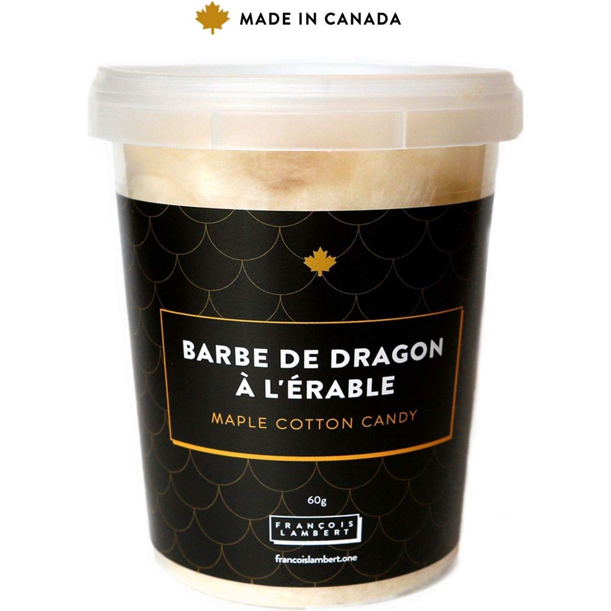 Maple Cotton Candy Made from 100 Pure Maple Syrup  Perfect Maple Treat for Parties and Dessert Decoration Single Unit