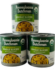 Pennsylvania Dutchman Canned Mushrooms  Organic Sliced Mushrooms  Three 4 oz Cans