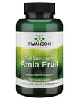 Swanson Full Spectrum Amla Fruit (Indian Gooseberry) Ayurvedic Energy Vitality Antioxidant 500 Milligrams 120 Capsules