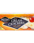 Jacobs Cream Cracker No Added Sugar 200G Pack of 12