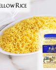 Golden Saffron Yellow Rice  Delicious Taste Low Fat GMO Free Easy Cook Low Fat Long Grain Rice  32OZ 2LBS