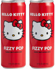 Hello Kitty Fizzy Pop Soda 12 Fl. Oz Pack Of 2