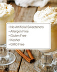 Monin  Gourmet White Chocolate Sauce Creamy and Buttery Great for Desserts Coffee and Snacks GlutenFree NonGMO 12 Ounce