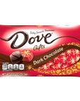 Dove Promises Holiday Gift Dark Chocolate Christmas Candy Bag, 8.87 oz