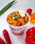 Yopokki Instant Tteokbokki Cup Sweet Mild Spicy Cup of 2 Korean Street food with sweet and moderately spicy sauce Topokki Rice Cake  Quick  Easy to Prepare