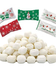 Merry & Bright Holiday Buttermints, Mint Candies Individually Wrapped (55 Pieces)