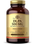 Solgar DLPA 500 mg -  100 Vegetable Capsules - 100 Servings