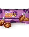 Sweet Nothings Oatmeal Raisin USDA Organic Nut Butter Bites Protein Bar Nut  Date Snack Filled with Peanut Butter 122 Bite Value Packs  No Added Sugar Plant Based Vegan Only 7 Ingredients