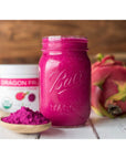 KOYAH  Organic Freezedried Pink Dragon Fruit Powder 1 Scoop  14 Cup Fresh 30 Servings often called Pitaya 180 g 635 oz