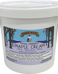 Barred Woods Maple  3 Pound Jar of Vermont Maple Cream  Delicious Maple Butter