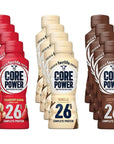 Fairlife Core Power 26g Protein Milk Shakes Variety Pack - 14 Fl Oz - (12 - Pack)