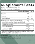 Sports Research Keto MCT Oil from Organic Coconuts - Fatty Acid Fuel for Body + Brain Triple Ingredient C8, C10, C12 MCTs Perfect in Coffee, Tea, & More Non-GMO Vegan Unflavored (32 Oz)